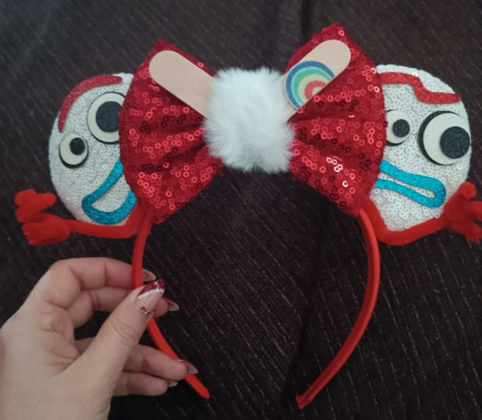 Diadema Orelhas Toy Story Forky – photo 2